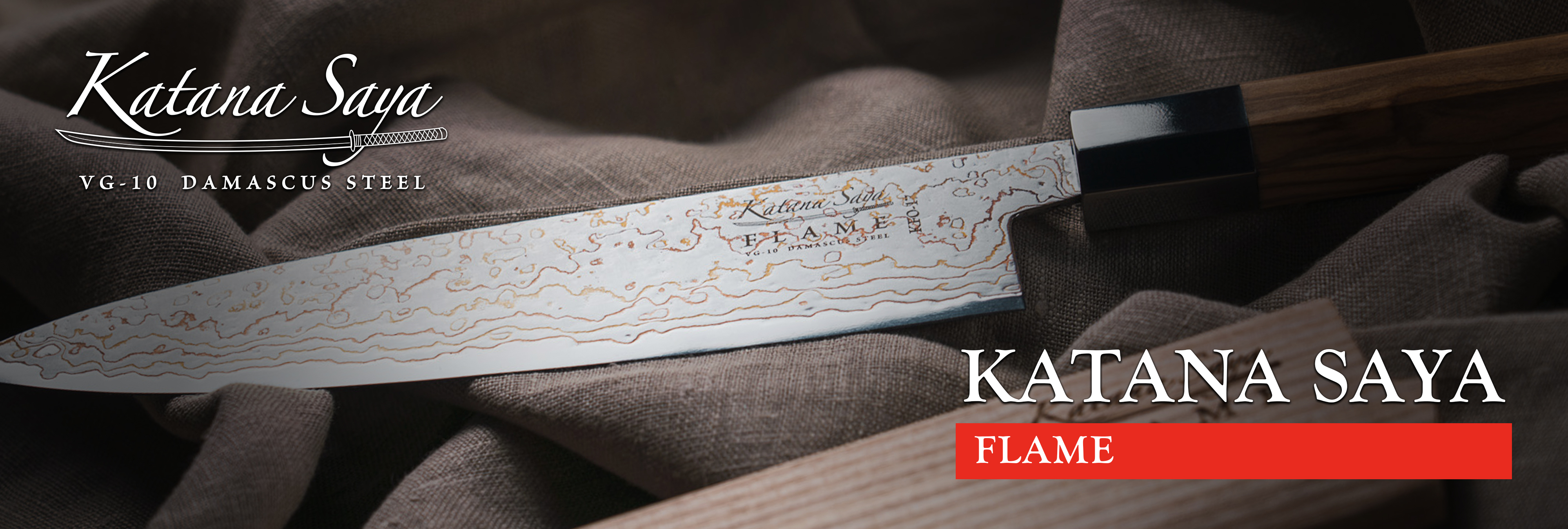 KATANA FLAME OLIVEWOOD BRAND