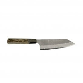 Aogami Super Steel Tsuchime  Bunka 180 mm Wenge Black Buffalo Handle