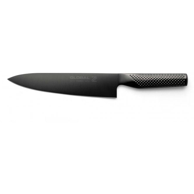 BLACK LIMITED EDITION: Global GZ-2 BLACK EDITION: Global Carbon Coated Chef's Knife 20cm – LIMITED EDITION