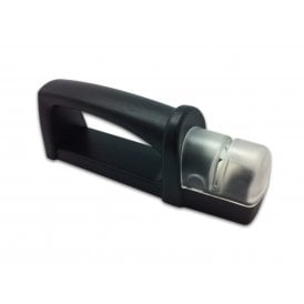 Ceramic Pull Through Sharpener Black