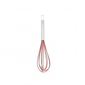 CUISIPRO Egg Whisk (5 wires) 10/25.4cm Silicone Red