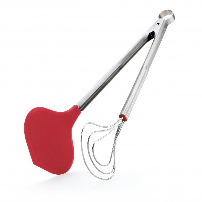 Cuisipro CUISIPRO Fish Tongs 13/33cm Silicone Red