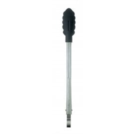 CUISIPRO Locking Tongs 12/30.5cm Silicone Black
