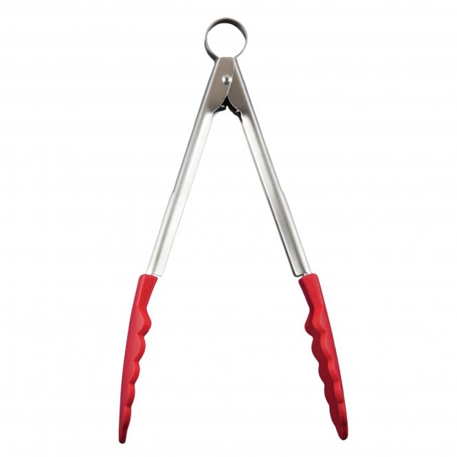 Cuisipro CUISIPRO Locking Tongs 9.5/24cm Silicone Red