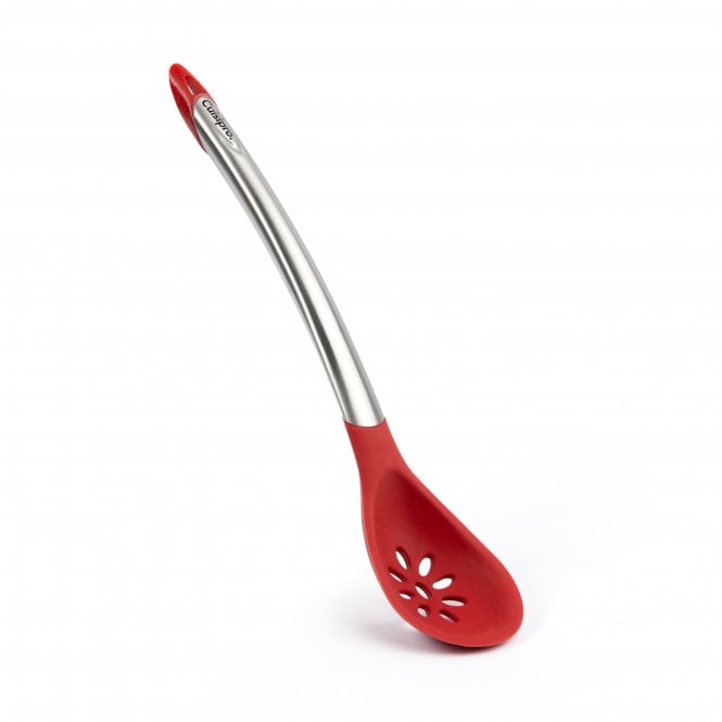 Cuisipro CUISIPRO Silicone Slotted Spoon 12/30.5cm Red (LFGB Silicone)