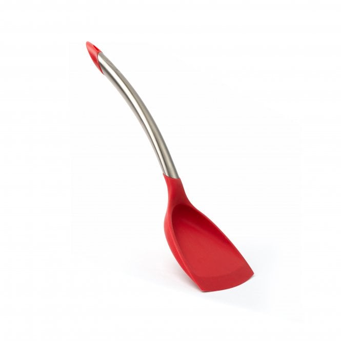 Cuisipro CUISIPRO Silicone Wok Turner 12.5/32cm Red (LFGB Silicone)