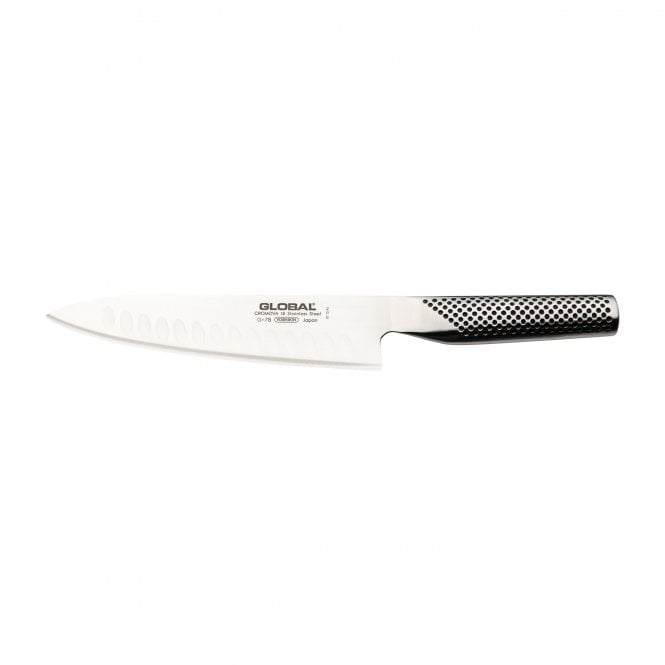 Global G G-78 Global G Cook's Knife	Fluted 18cm Blade