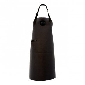 GL-8260BK Deluxe Leather Apron -Black