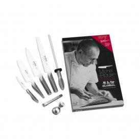 Global 6 Piece Michel Roux Kitchen Knife Set