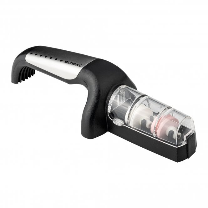 Global Accessories G-91/SB Global Silver & Black Ceramic Water Sharpener