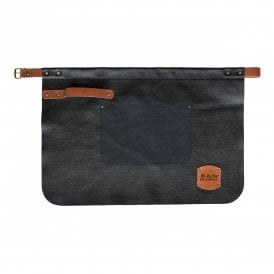 GL-4060 Deluxe Leather Waist Apron - Black
