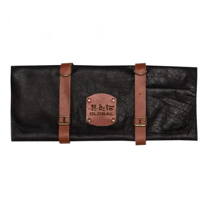 Global Accessories GL-4547/5 Deluxe Leather Knife Case - 5 Knives