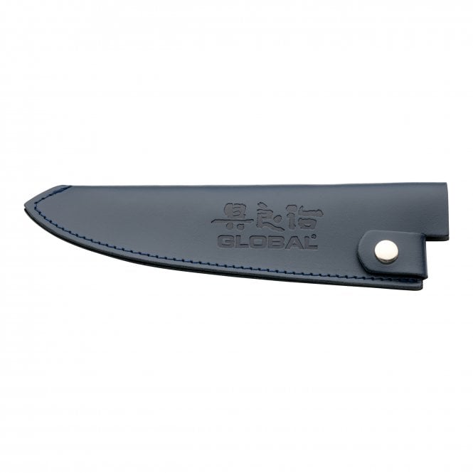 Global Accessories Global Large Blue leather Knife Sheath