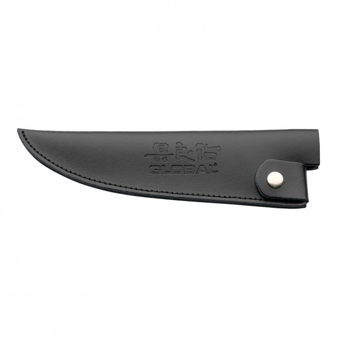Global Accessories GSH-06/BK Global Extra Large Black leather Knife Sheath