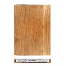 GLOBAL Cherry Wood Chopping Board - 35 x 25 cm
