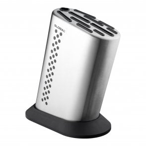 Global S/S Dotted Knife Block for up to 10 Global Knives
