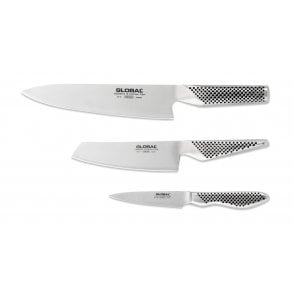 Global G-2538 3 Piece Boxed Knife Set