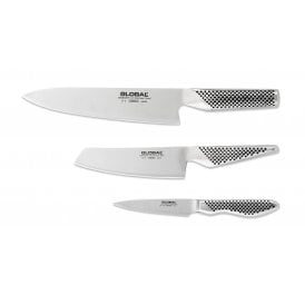 Global G-2538 3 Piece Boxed Knife Set