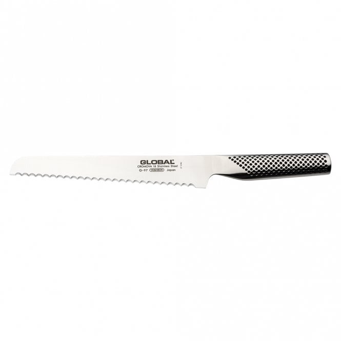 Global G G-97 Bread Knife 20cm Blade