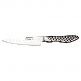 Global GS-57 11cm Fluted Santoku Knife