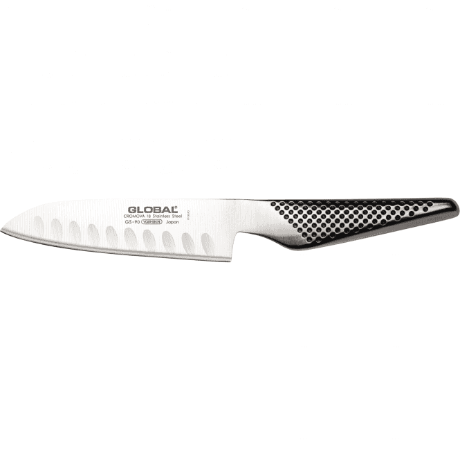Global GS Global GS-90 Fluted Santoku Knife 13cm