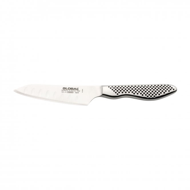 Global GS GS-59 Global Oriental Cook's Knife Fluted 11cm Blade