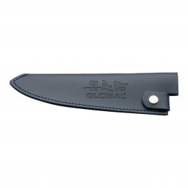 Global Large Blue leather Knife Sheath