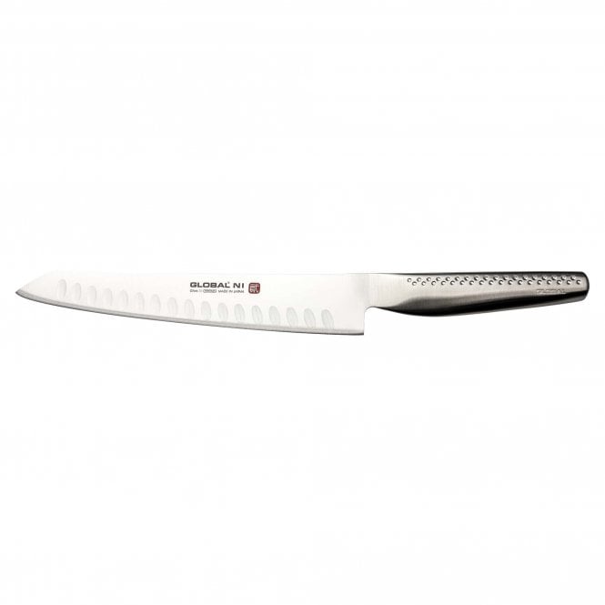 Global Ni GNM-11 Fluted 21cm Carving Knife