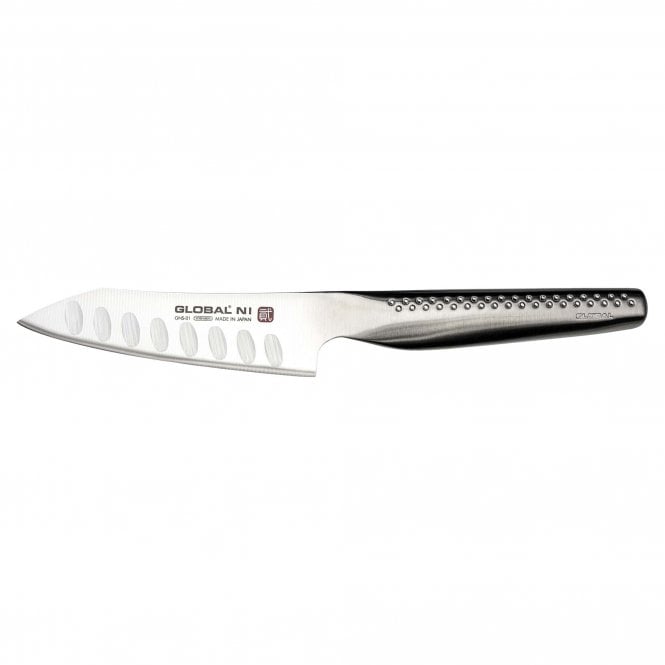 Global Ni GNS-01 Fluted 11cm Oriental Cook's Knife