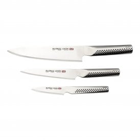 Global Ukon 3 Pce Knife Set