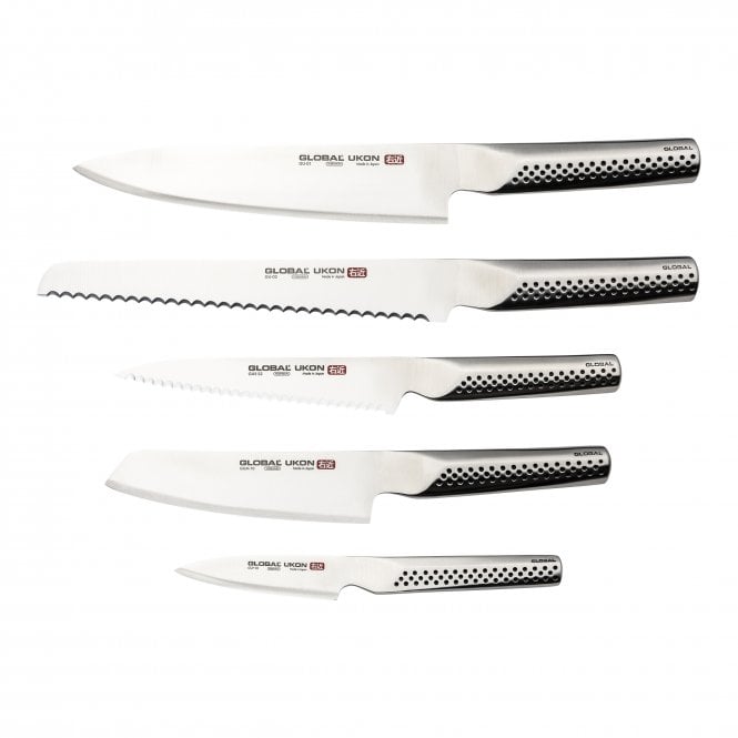 Global Ukon Global GU-5002 Ukon 5 Piece Knife Set