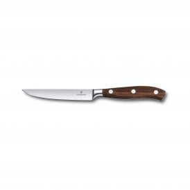 Steak knife, 12cm, straight, wood