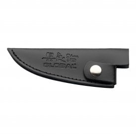 GSH-01/BK Global Small Black leather Knife Sheath