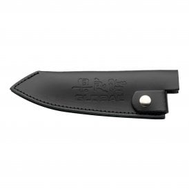 GSH-02/BK Global Medium Black leather Knife Sheath