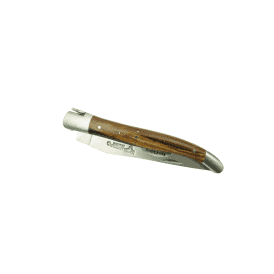 Handcrafted Multipurpose Yatagan Knife, Aubrac Wood Handle, 10cm