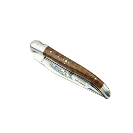 Handcrafted Multipurpose Yatagan Knife, Brosimum Guianense (Snakewood) Handle, 8cm Blade