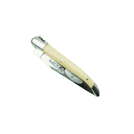 Handcrafted Multipurpose Yatagan Knife, Cow Bone (Bos Taurus) Handle, 8cm