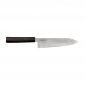 Hatsukokoro Hayabusa HAP40 Santoku180 with Ebony handle