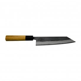 Hatsukokoro Kumokage Blue2 Kurouchi Damascus 18cm Bunka