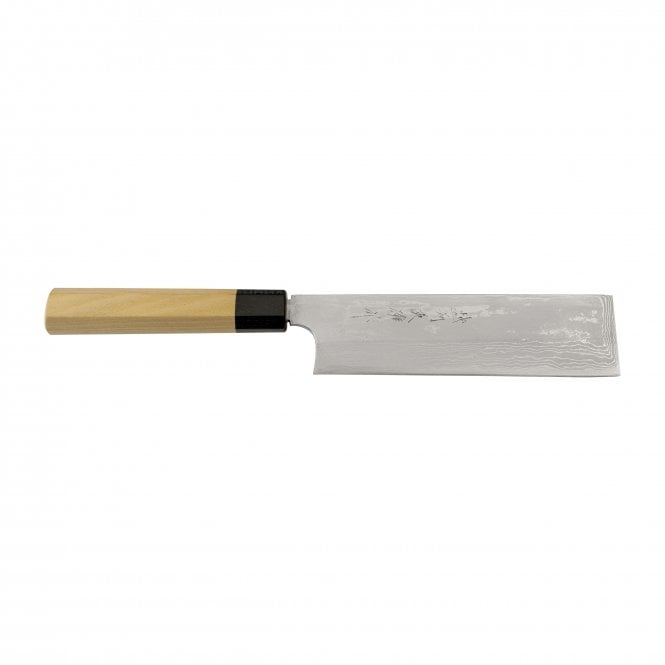 Hideo Kitaoka Hideo Kitaoka Shirogami 18cm Usaba Knife