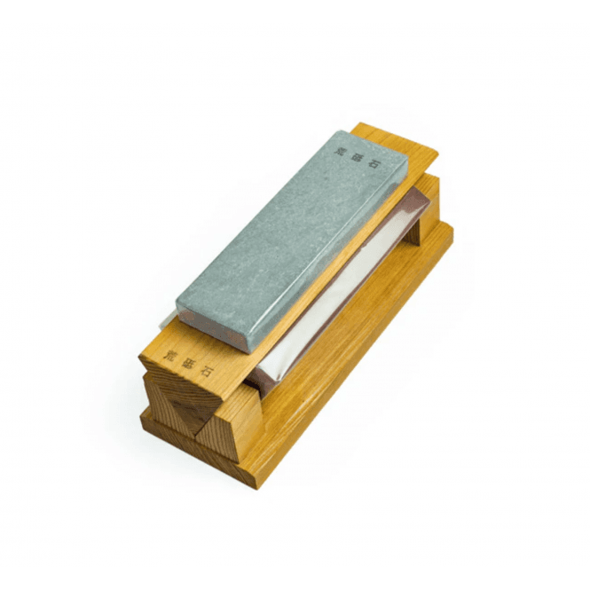 Honmamon Three Sided Whetstone Sharpening Stone #250 #1000 #4000 