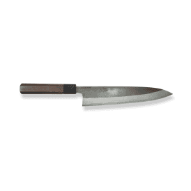 Hot Forged, Shirogami (White #2) Carbon Steel, Gyuto, with Red Sandalwood Handle (240mm)