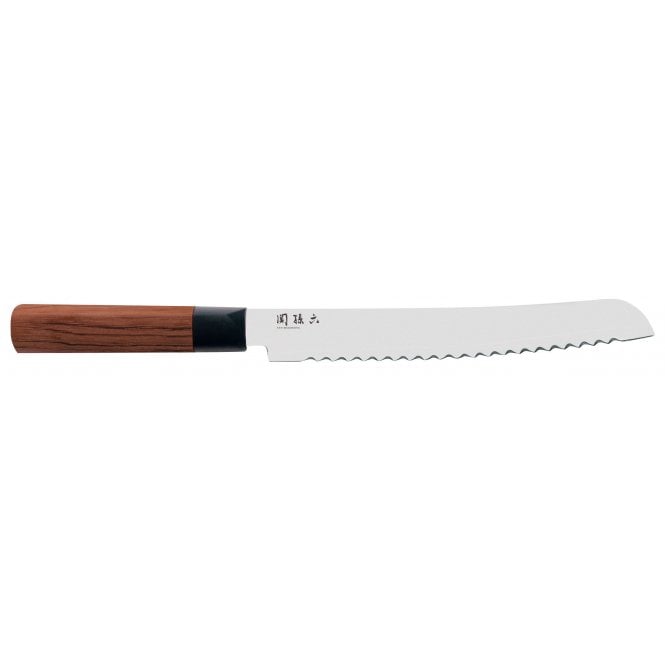 Kai Seki Magoroku Redwood MGR-0225B Bread Knife (22.5 cm)