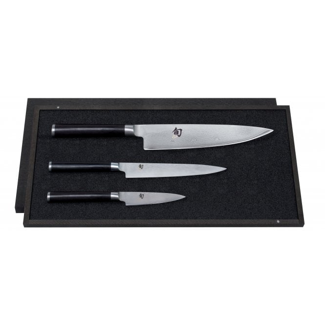 KAI Shun Classic DMS-300 3 Piece Knife Set