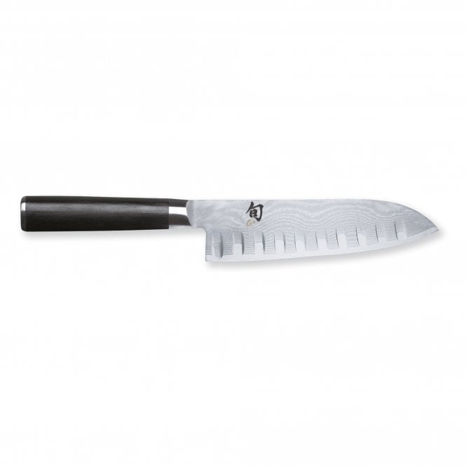 KAI Shun Classic KAI-DM-0718 Scalloped Santoku 18cm