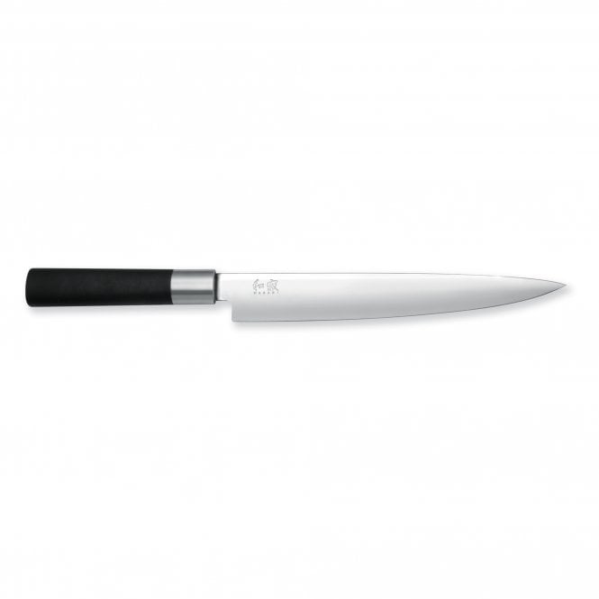 KAI Wasabi Black KAI-6723L Slicing Knife 23 cm