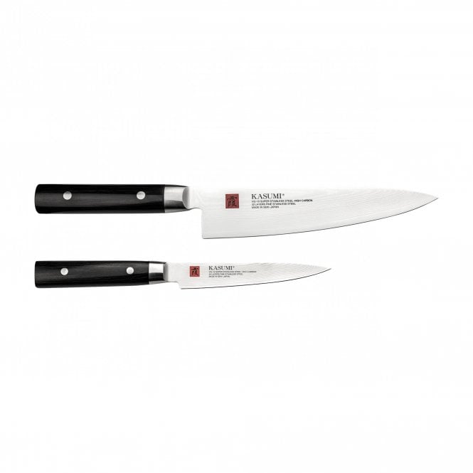 Kasumi Damascus SM-20012 2 Piece Knife Set