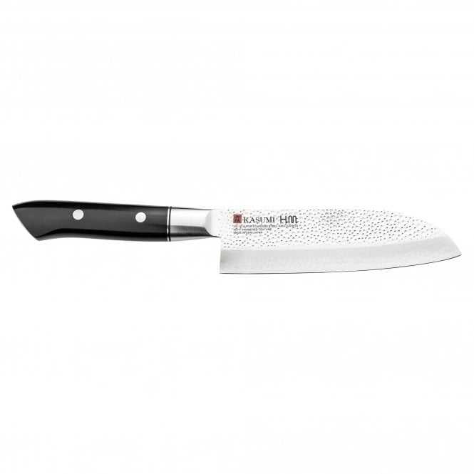 Kasumi HM Hammered SM-74013 13cm Santoku Knife