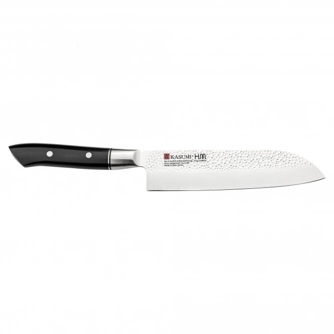 Kasumi HM Hammered SM-74018 18cm Santoku Knife