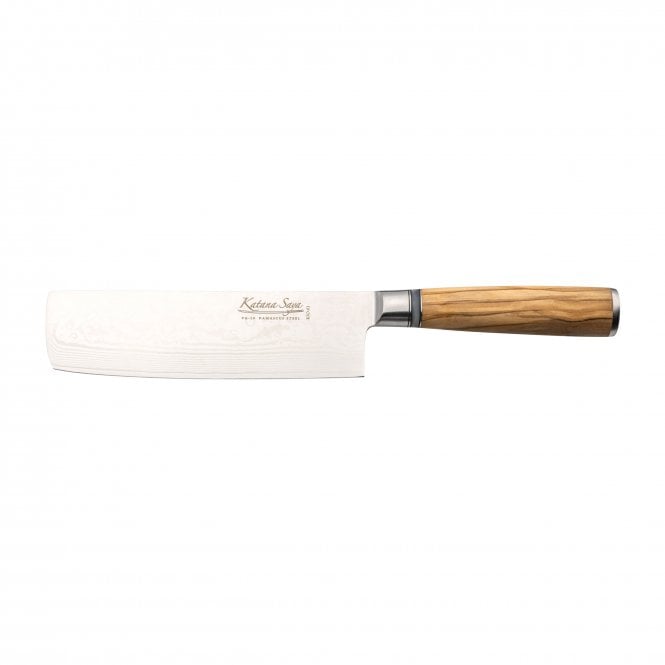 Katana Saya Olive Wood Katana Saya Olivewood Nakiri Knife 18cm